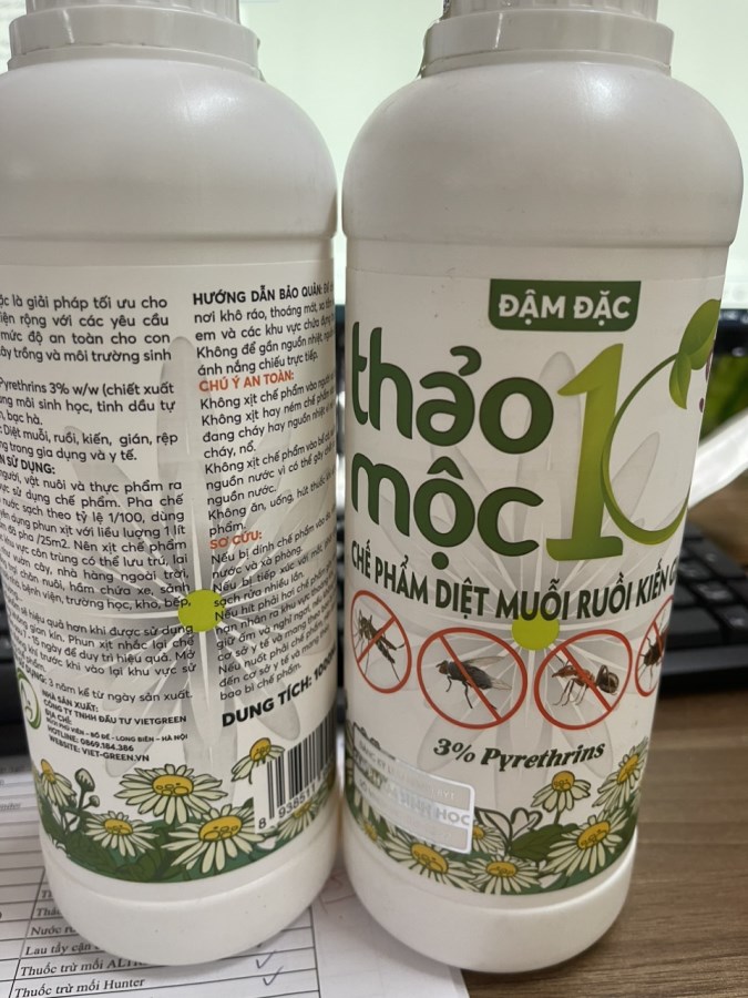 thuốc diệt côn trùng sinh học an toàn cho bếp ăn