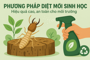 Diệt Mối Bằng Phương Pháp Sinh Học: An Toàn Tuyệt Đối – Hiệu Quả Tận Gốc